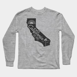 State of California Graphic Tee Long Sleeve T-Shirt